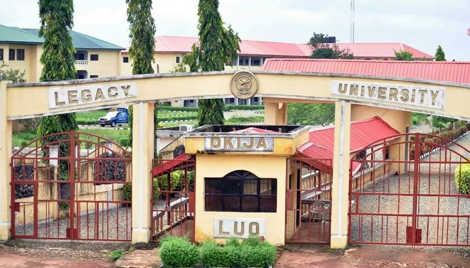 Legacy University Okija (LUO) Part-Time Degree Admission Form