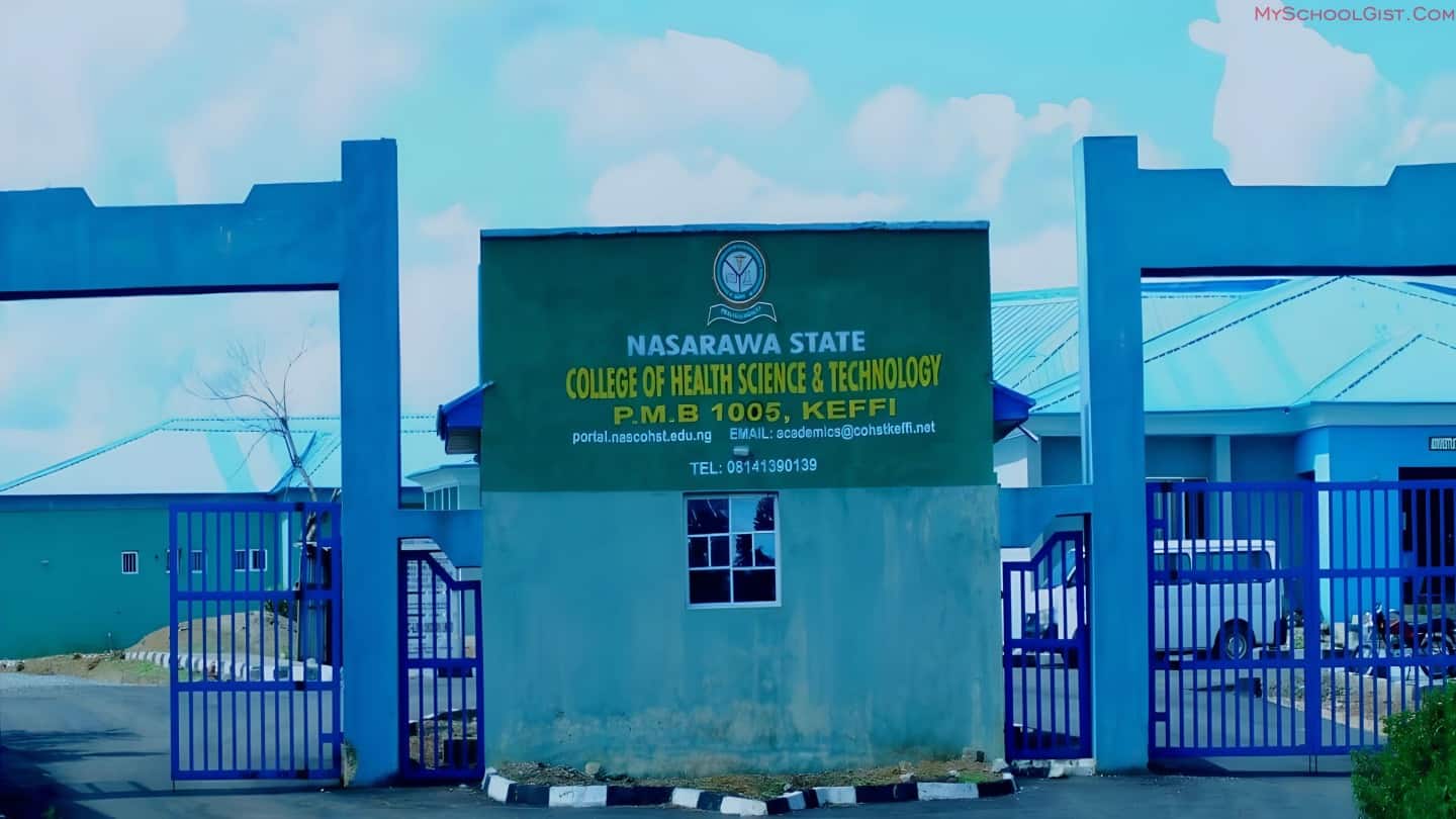 Nasarawa State College of Health Science & Technology, Keffi (NSCOHSTK) 2024-2025 Admission List