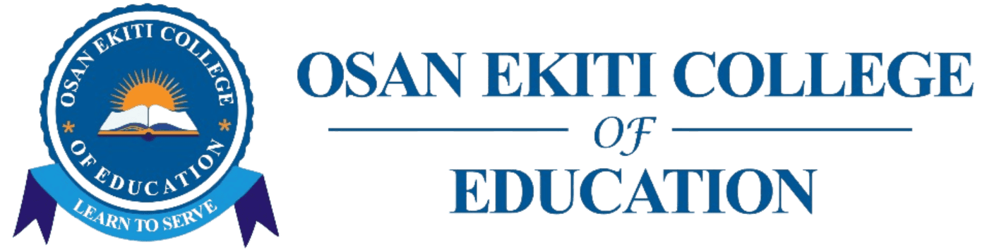 Osan-Ekiti College of Education 2024-2025 Admission Form